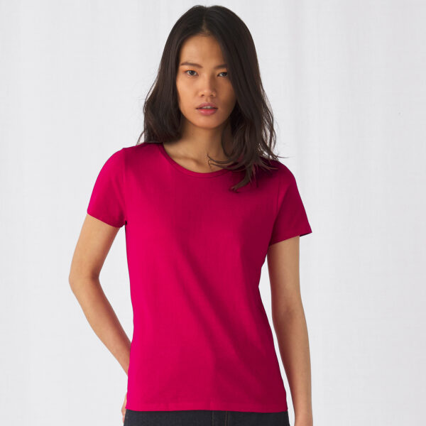 Premium Damen T-Shirt bedrucken_B&C E190 Frau